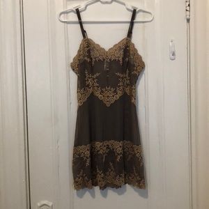 Never worn mink color Wacoal slip/chemise